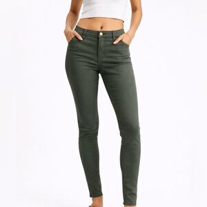 Stretchy Green Jeans